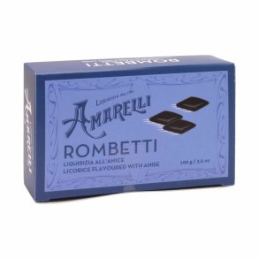Amarelli Ren Engelsk Lakrids - Bl� m. anis - 100 g.