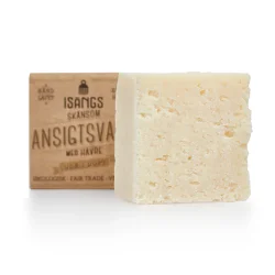 Isangs ansigtsvask med havre - Uden duft - 80 g.