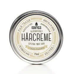 Isangs h�rcreme - Ekstra t�rt h�r - Uden duft - 75 ml.