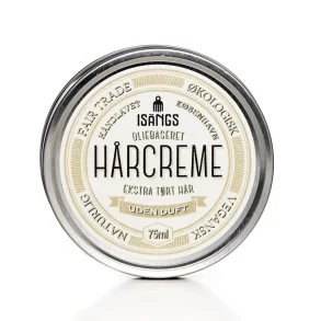 Isangs h�rcreme - Ekstra t�rt h�r - Uden duft - 75 ml.