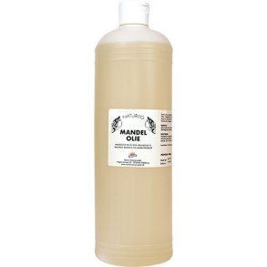 Naturlig parfumefri mandel massageolie - 2,5 liter.