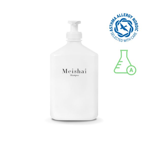 Allergivenlig shampoo - Meishai shampoo parfumefri - 500 ml.