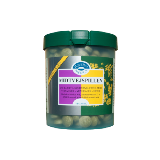 Midtvejspillen - 340 stk. - Holistica Medica