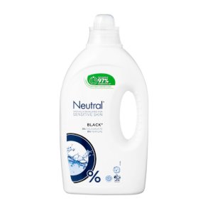 Neutral Flydende Black Vaskemiddel - 1,25 Liter.