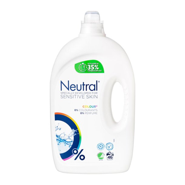 Neutral Flydende Color Vaskemiddel 0,7/1,25/2,3 Liter