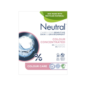 Neutral Color Compact Vaskemiddel Parfumefri - 0,975 Kg.