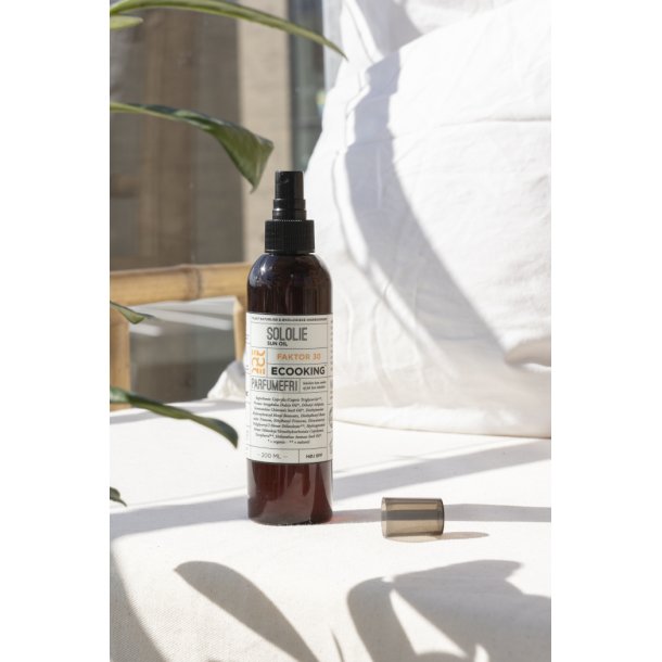 Ecooking Sololie SPF 30 Parfumefri - 200 ml.