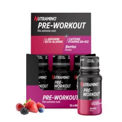 Nutramino Pre-Workout Shot Orange / Berries - 60 ml.
