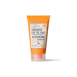 Ecooking Solcreme Ansigt SPF 30 Parfumefri - 50 ml