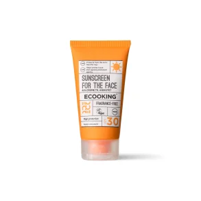 Ecooking Solcreme Ansigt SPF 30 Parfumefri - 50 ml.