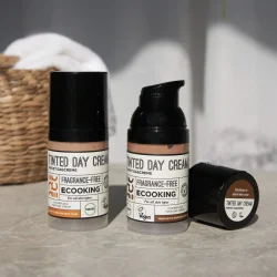 Ecooking farvet dagcreme - Light/Medium - 30 ml