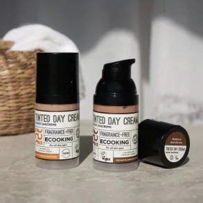 Ecooking Farvet Dagcreme - Medium/Dark - 30 ml