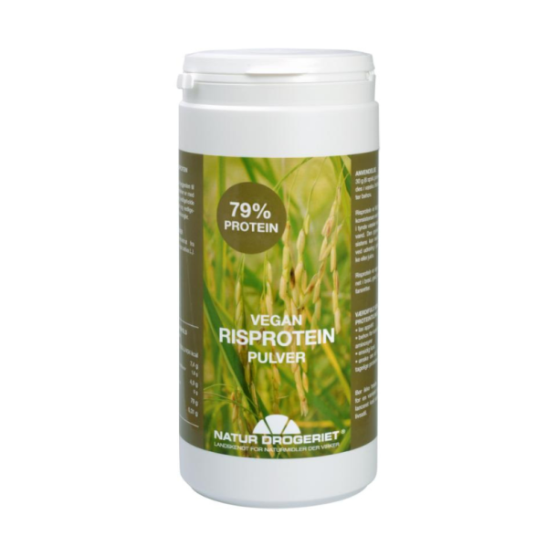Vegan Risprotein Pulver - 600 gram.